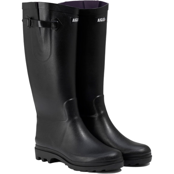2023 Aigle Aiglentine 2 NL Boyfriend Rain Wellie Boots NC2524 - Noir